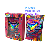 Impression personnalisée refermable 3.5g 8ème prise Cookie Candy Cali Packs Sac en mylar exotique découpé à l'emporte-pièce avec boîte Ensemble d'emballage