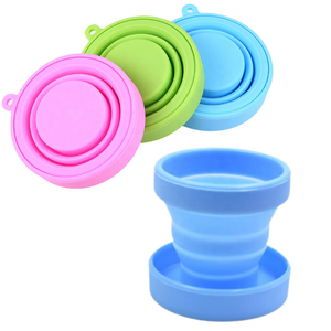 Vaso Plegable de Silicona Reutilizable y Duradero, Multicolor, con Servicio ODM/OEM, Precio de Fábrica - Product Image 1