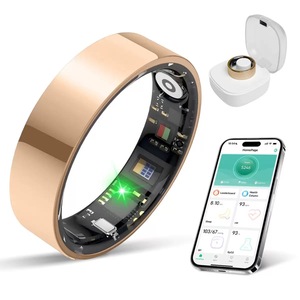 Bague connectée pour la surveillance de la fréquence cardiaque, de l'oxygène sanguin, du sommeil et de la santé, avec compteur de pas, étanche, fabriquée en Chine, suivi de la fréquence cardiaque - Product Image 3