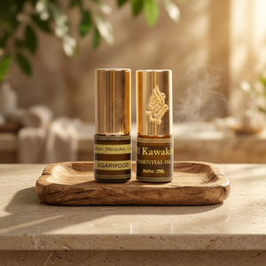 Aceite Esencial Alkawakib Merauke Gaharu 2ml, Aroma Amaderado, Dulce y Cremoso, Aceite de Oud para Perfume, Meditación, Fragancia de Lujo - Product Image 3