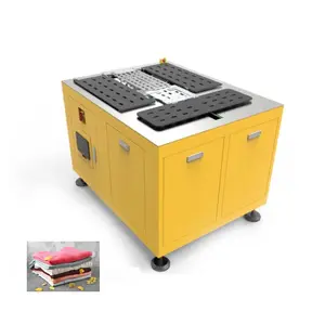 Clothes/shirts/pants/short sleeves/T-shirts vacuum packing machine for clothes clothes folding machine in Press Brake