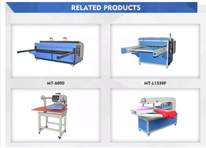 Presse à chaud rotative pneumatique automatique à 4 plaques chauffantes, prix d'usine, pour vêtements, textiles, t-shirts, vêtements - Product Image 5