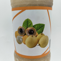 Diepvries Longan & Peer Puree Mengsel 100% Tropische Smaak Fruit Sap Bulk Leverantie Uit China Lage Kosten