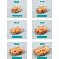 Eetbare, wegwerpbaar, rechthoekig kraftpapieren bootvormig doosje - open bovenkant - voor BBQ, friet, kip, popcorn, worstjes