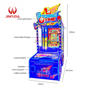 Macchina da gioco arcade a gettoni Threeplus per lancio di palline, vendita diretta dalla fabbrica, <span class=keywords><strong>giochi</strong></span> di intrattenimento con ticket. - Product Image 2