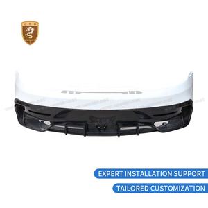 Halb-Carbon-Fiber-Auto-Frontstoßstange Motorhaube Heckspoiler Seitenschweller <span class=keywords><strong>Bodykit</strong></span> für Mercedes-Benz AMG GT <span class=keywords><strong>Black</strong></span> <span class=keywords><strong>Series</strong></span> - Product Image 6