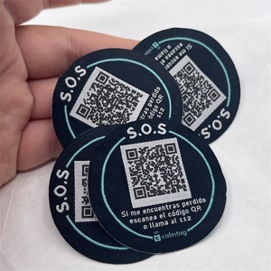 Etiquetas NFC personalizadas para prendas de vestir, tejidas, de silicona, PVC, cuero, con transferencia térmica. - Product Image 6