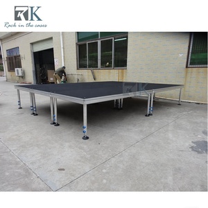 Detachable Aluminum Four Legs Stage Quick Install Stable Stage <b>Platform</b> - Product Image 2
