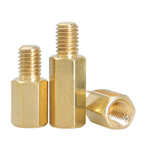Tùy chỉnh Hex Nam Nữ <span class=keywords><strong>PCB</strong></span> Bo mạch chủ Brass Threaded điều chỉnh standoff Spacer, tùy chỉnh Brass standoff - Product Image 3