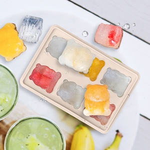Động vật phong cách tùy chỉnh Silicone LCE khuôn tủ đông dễ dàng phát hành linh hoạt <span class=keywords><strong>Ice</strong></span> Cube Tray cho bán buôn bởi nhà máy chất lượng - Product Image 2