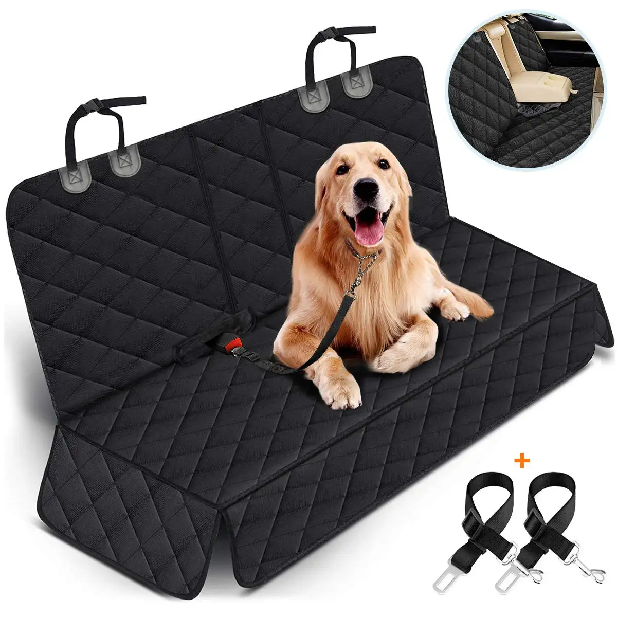 China Car Pet Beds back Booster High Quality Anti-collision Portable Travel Dogs Car Seat cover For Outdoor