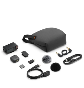 Microphone sans fil cravate professionnel avec suppression du bruit et design portable - Product Image 1