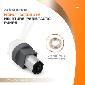 משאבת מיקרו-זרימה מדויקת מינון מיני משאבת פריסטלטית 6v <span class=keywords><strong>dc</strong></span> נגד קורוזיה עבור משאבת מינון ph - Product Image 1