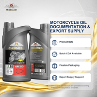 Huile moteur pour moto API SG Premium 1L Fabricant de marques privées OEM