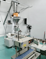 Machine d'emballage de poudre en sachet d'usine source pour farine, semoule de maïs, manioc – Opération facile, pesage et remplissage pour matériaux plastiques et papier