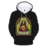 Sudadera con Capucha Unisex 3D Personalizada con Estampado de Rapero, Chaqueta Deportiva Informal en Oferta, Personajes de Bob Marley, Juguetes de Bloques de Construcción