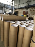 Tubo de Papel Cilíndrico de 218 x 2.5 x 100 mm Directo de Fábrica, Caja Redonda con Impresión Personalizada para Embalaje de Regalos
