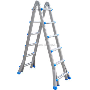 Thiết kế mới 4x3/4x4/4x5/4x6 EN131 gấp Kính thiên văn đa năng Thang nhôm bước thang - Product Image 4