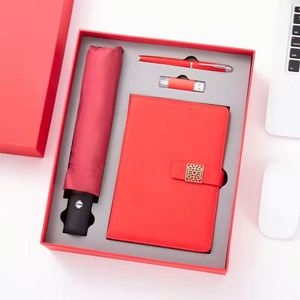 Custom Design Luxury Package PU Leather Agenda Notebook <b>Gift</b> Box Journal A5 Writing Notebook <b>Gift</b> <b>Set</b> for Business - Product Image 3