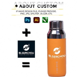 Logo personnalisé 400Ml Sports de plein air en acier inoxydable isolé voyage vélo bouteille d'eau Double paroi flacons à vide tasse thermique chaude - Product Image 3