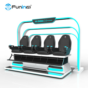 Máquina <span class=keywords><strong>de</strong></span> Entretenimiento <span class=keywords><strong>de</strong></span> Cine en Miniatura, Visión <span class=keywords><strong>Virtual</strong></span> 9D VR, 360 Grados, 4 Asientos, Videojuegos - Product Image 3