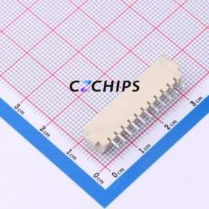 W254112K-11PW2431 Wire-to-Board Pin Header SMD,P=2.54mm,Horizontal Mount Connector 1x11P 2.5mm Horizontal Mount XHB - Product Image 2