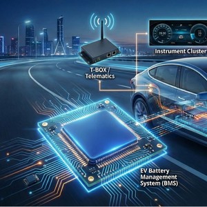 Cristal AEC-Q200 20 MHz 2.0 * 1.6 mm 4 Pinos Montagem em Superfície SMD Grau Automotivo Quartzo - Product Image 2