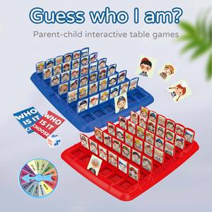 Juego de Mesa de Cartas Divertidas con Preguntas de Pensamiento Rápido, Adivina Quién Soy, Fácil de Cargar, Tamaño Grande, Juguetes para Niños - Product Image 2