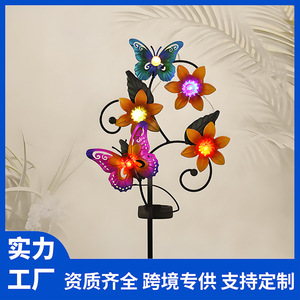 Lámpara Solar Decorativa para Jardín con Forma de Mariposa, LED, Impermeable, para Exteriores, Patio, Jardín, Paisaje - Product Image 5