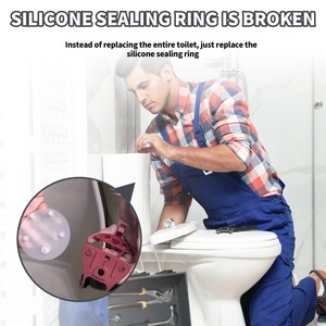 <span class=keywords><strong>Joint</strong></span> <span class=keywords><strong>d</strong></span>'étanchéité en silicone pour réservoir <span class=keywords><strong>de</strong></span> toilette, 3 pouces, remplacement pour toilette <span class=keywords><strong>de</strong></span> style américain, durable et longue durée, lot <span class=keywords><strong>de</strong></span> 2 - Product Image 4