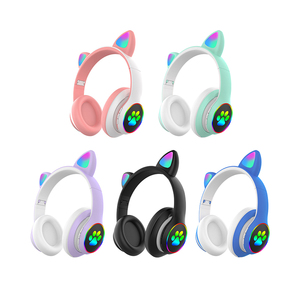 <span class=keywords><strong>ราคา</strong></span>โรงงานร้อนขายไร้สายน่ารักแมวหูหูฟังที่มีไมโครโฟนกันน้ำชุ<span class=keywords><strong>ด</strong></span>หูฟังเล่นเกม - Product Image 5