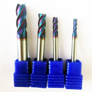 High Hardness Metal 4 Flute Flat Square Milling Cutter <strong>Carbide</strong> <strong>End</strong> <strong>Mill</strong> Fresa for Stainless Steel - Product Image 1