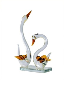 Dôme en verre soufflé artisanal, thème oiseaux en vol, décoration intérieure, Rajasthan, mini-monde en verre, Noël, Nouvel An chinois, Rentrée scolaire - Product Image 5