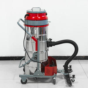 مكنسة كهربائية صناعية جديدة سعة 90 لتر للاستخدام الرطب والجاف، من الفولاذ المقاوم للصدأ، 220 فولت - Product Image 5