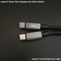 Boîtiers rhombiques épais résistants à l'usure Big OD, connecteurs de type C bidirectionnels, câbles USB C vers USB C