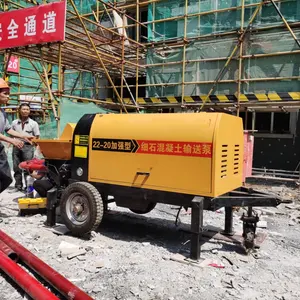 Concrete Pump Machine Mini Diesel Electric Concrete Machinery Customization Concrete Mixers Truck