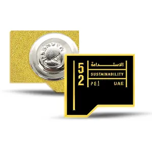 Insignia magnética de Metal UAE 2023, Día Nacional del Año de la garantía, el más vendido