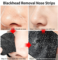 Bandes nasales respirantes avec nettoyage doux, patch resserrant les pores et éliminant les points noirs pour les soins quotidiens universels du visage et du nez