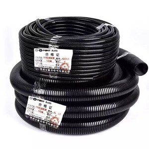 ท่อโพนี่ลูกฟูก 1/2 นิ้ว ไนลอน ป้องกันสายไฟแบบยืดหยุ่น Ad23.5 - Product Image 1