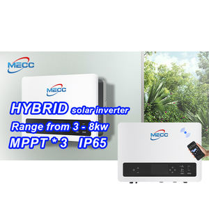 2025 nouvel onduleur hybride intelligent WIFI APP <span class=keywords><strong>5kw</strong></span> 6kw 10kw IP65 avec système d'onduleur solaire hybride MPPT avec <span class=keywords><strong>batterie</strong></span> au Lithium pour la maison - Product Image 3