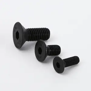 Wholesale best price high strength 8.8 10.9 12.9 m10 m8 m6 black countersunk head socket bolt for machine