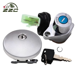 Set di blocco del serbatoio del serbatoio del carburante blocco blocco blocco interruttore di accensione per <span class=keywords><strong>Kawasaki</strong></span> <span class=keywords><strong>EN500</strong></span> VN800 <span class=keywords><strong>Vulcan</strong></span> 500 800 - Product Image 4