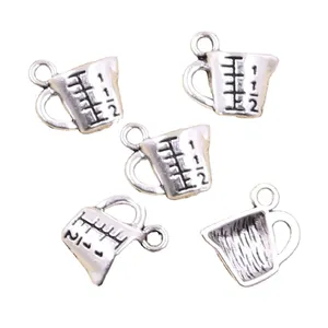 Counting Cup Measuring Glass Charms Pendant for Jewelry Making Bracelet Earrings Necklace DIY Accessories Craft