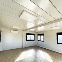 Casa Contenedor Prefabricada con Sistema Desmontable para Campamentos de Trabajadores, Oficinas, Escuelas, Soluciones de Viviendas Pequeñas y Casas de Campo