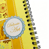 Cuaderno Espiral Personalizado 215x152mm, 80 Hojas, Papel Rayado, Encuadernado con Espiral, Cubierta Impresa, Papelería para la Escuela y Oficina