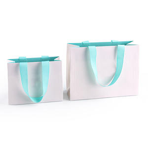 Bolsas <span class=keywords><strong>de</strong></span> papel personalizables para cumpleaños, Navidad, regalos <span class=keywords><strong>de</strong></span> Halloween, bolsos <span class=keywords><strong>de</strong></span> joyería con lazos para uso en <span class=keywords><strong>tienda</strong></span> <span class=keywords><strong>de</strong></span> ropa - Product Image 2