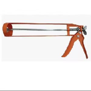 Pistola de calafateo Manual de 10oz/310ml de alta resistencia de grado Industrial, esqueleto de varilla hexagonal, relación 10:1, placa de empuje de acero, 1200N, fuerza de empuje para coches - Product Image 1