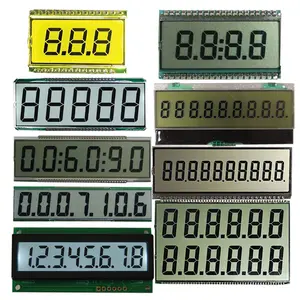 Preço barato LCD reflexivo de segmento tn de 3 1/2 3.5 dígitos para multímetro amperímetro e medidor de tensão