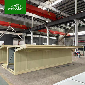 Casa Contenedor Plegable de 20 pies, Oficina Contenedor Plegable Insonorizada, Espacio de Trabajo <span class=keywords><strong>Tranquilo</strong></span> para Construcción al Aire Libre, Casa Móvil - Product Image 6