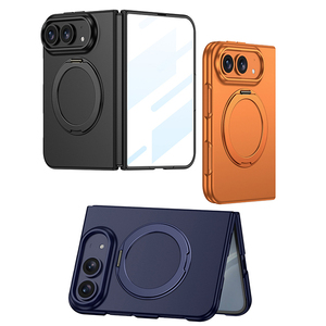 เคส iPhone Duo Matte แบบมีขาตั้งหมุนได้ พร้อมฟิล์มกันรอยหน้าจอแบบพับได้ - Product Image 2